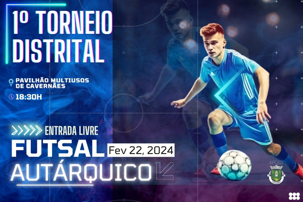 1ª Torneio de Futsal Autárquico é esta quinta-feira