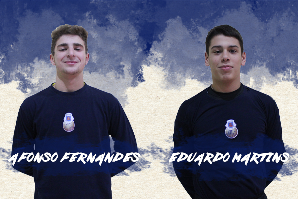 Afonso Fernandes e Eduardo Martins convocados para a Seleção Nacional de Futsal Sub-17