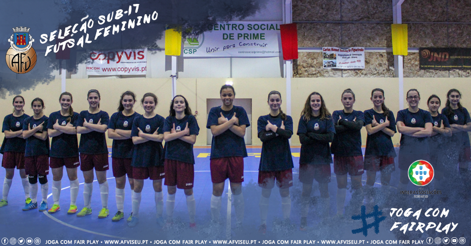 Seleção Sub-17 de Futsal Feminino joga Torneio Interassociações