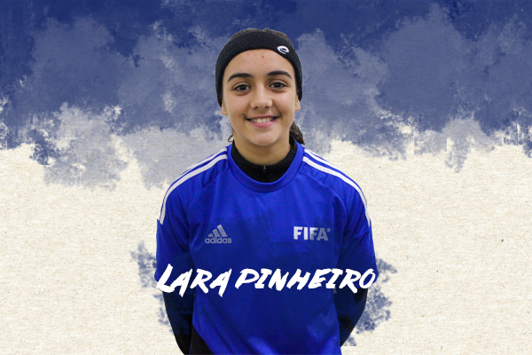 Lara Pinheiro convocada para Estágio da Seleção Nacional sub-16 de Futebol Feminino