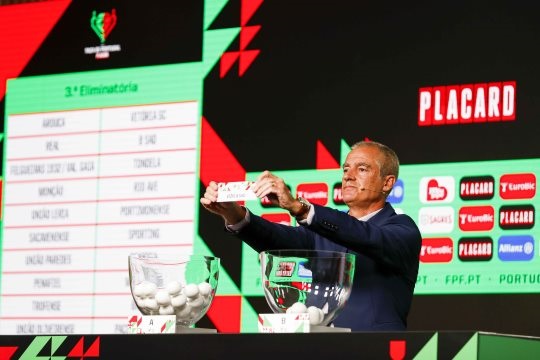 Taça de Portugal: Sorteada terceira eliminatória