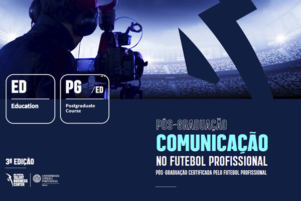 Inscrições abertas para Pós-Graduação em Comunicação no Futebol Profissional