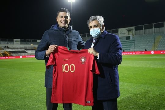 Francisco Neto chegou ao jogo 100 pela Seleção Nacional