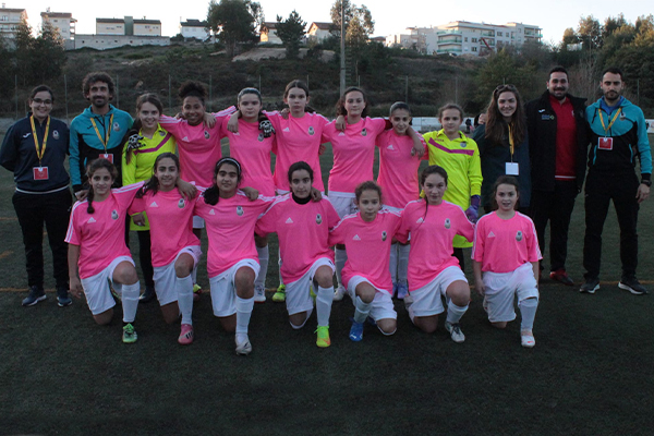 Futebol Feminino: Seleção sub-14 vence partida frente à AF Coimbra