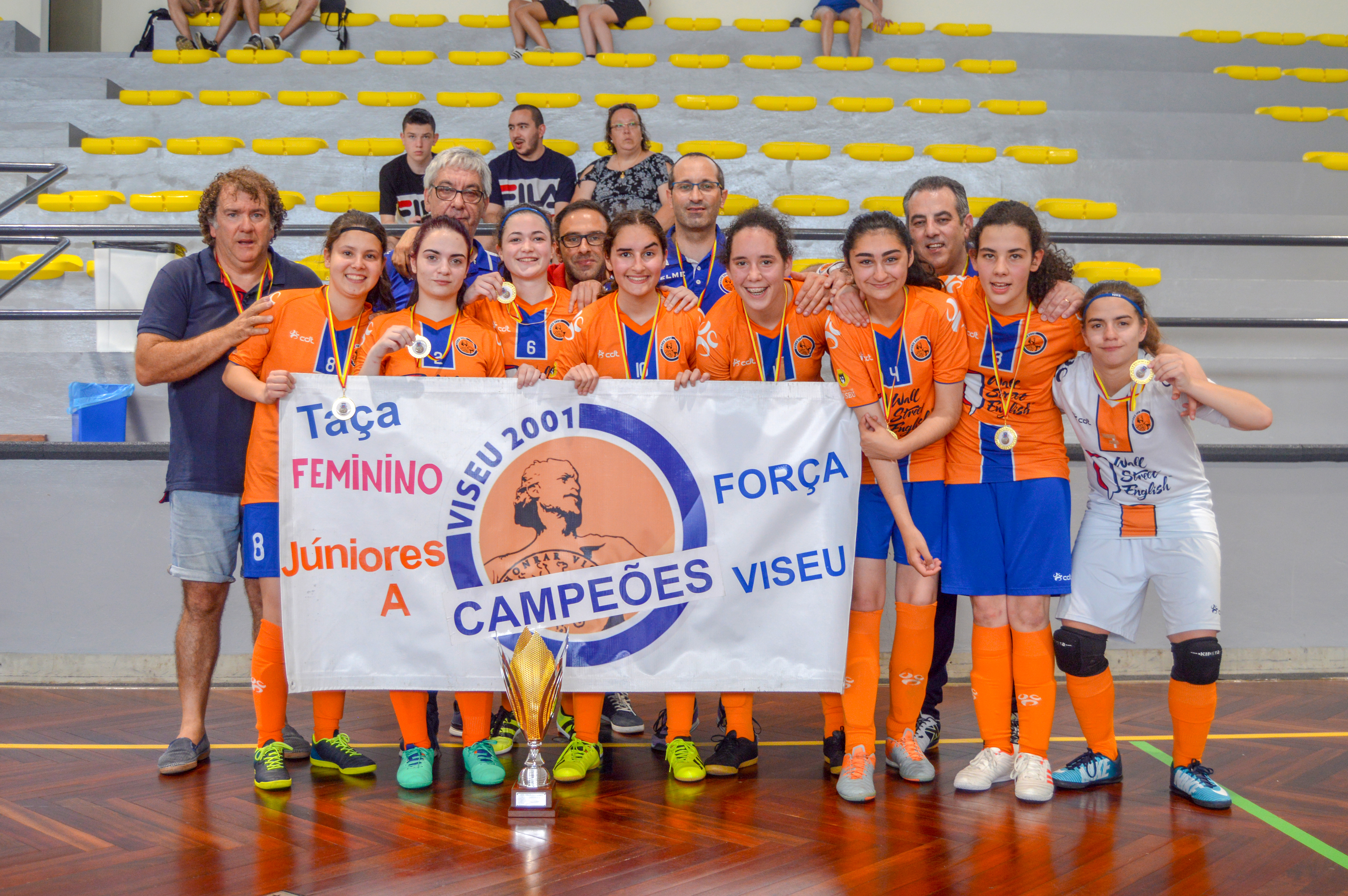 Viseu 2001 vence Taça de Futsal Feminino de Juniores A