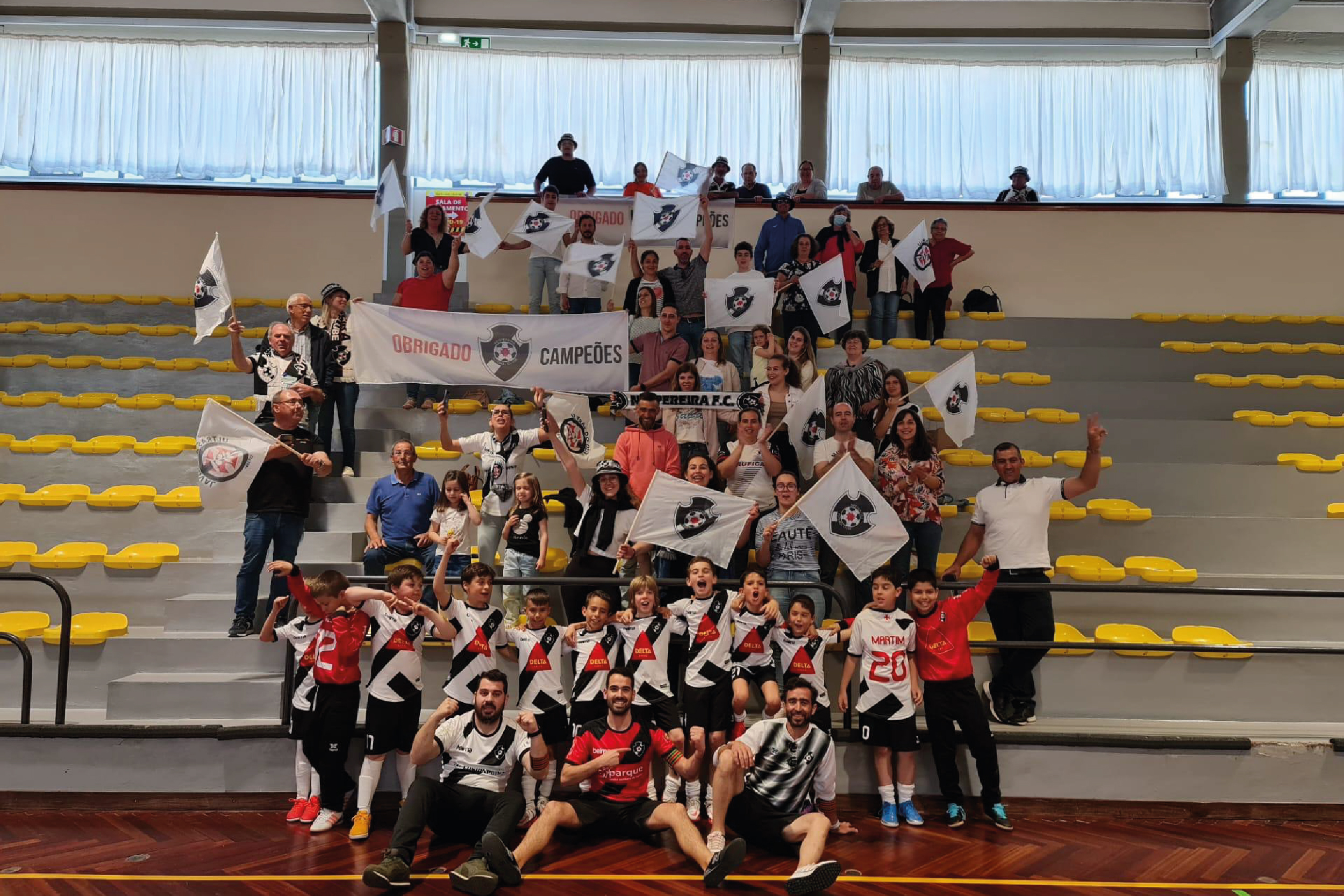 Nespereira FC é o campeão de Juniores "E", em Futsal