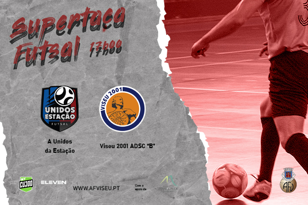 Supertaça de Futsal Masculino é esta terça-feira