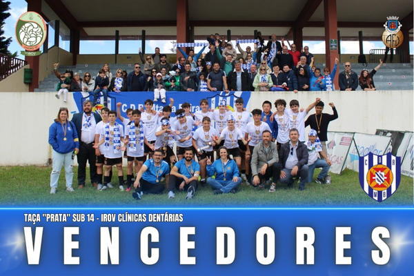 CDR Moimenta da Beira vence Taça de Prata Sub-14 IROV Clínicas Dentárias