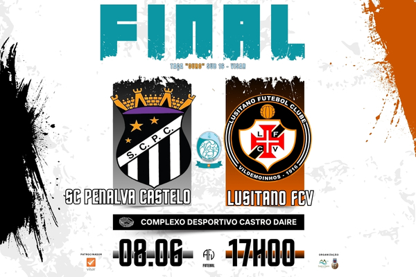 Final da Taça "OURO" Sub-16 - VISAR Futebol joga-se este domingo