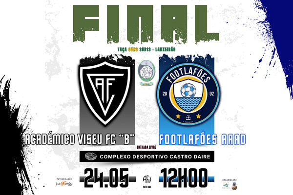 Final da Taça "Ouro" Sub-13 - LANXEIRÃO é este sábado