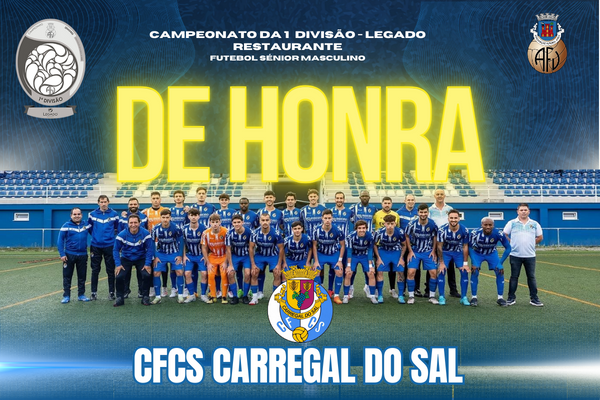 CF Carregal do Sal sobe à Divisão de Honra