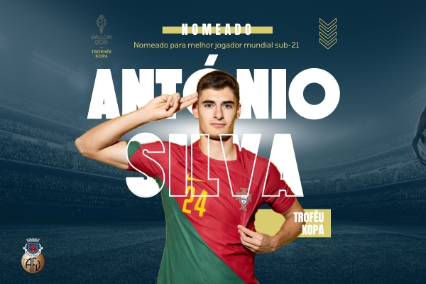 António Silva nomeado para o Troféu Kopa
