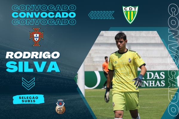 Rodrigo Silva convocado para a Seleção Nacional Sub-15