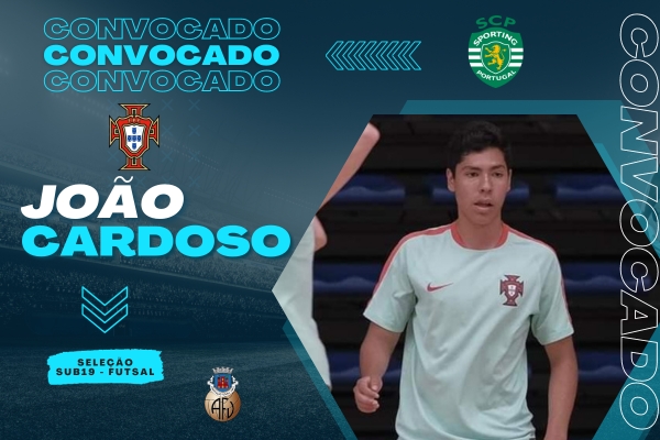 João Cardoso convocado para a Seleção Nacional Sub-19