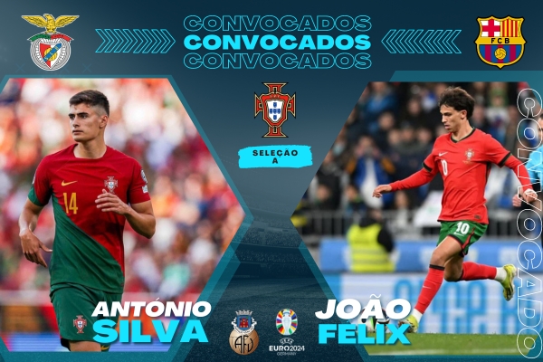 António Silva e João Félix convocados para o Euro 2024