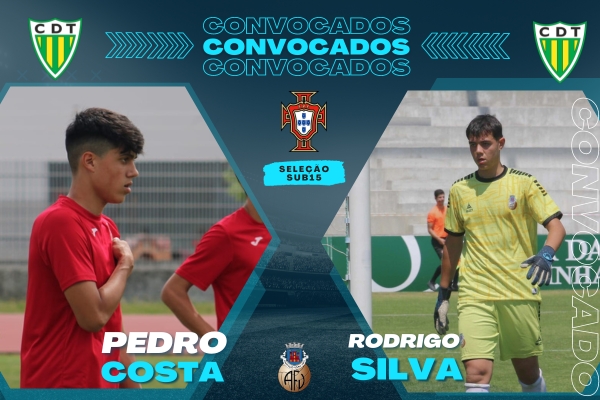 Pedro Costa e Rodrigo Silva convocado para a Seleção Nacional Sub-15