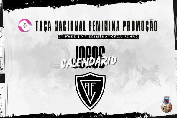 Académico de Viseu FC na 4.ª eliminatória da Taça Nacional de Promoção Feminina.