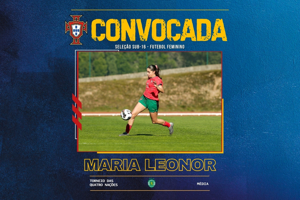 Maria Leonor convocada para o Torneio das Quatro Nações