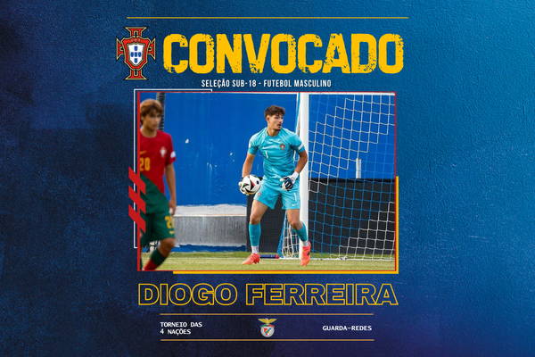 Diogo Ferreira convocado para o Torneio das 4 Nações