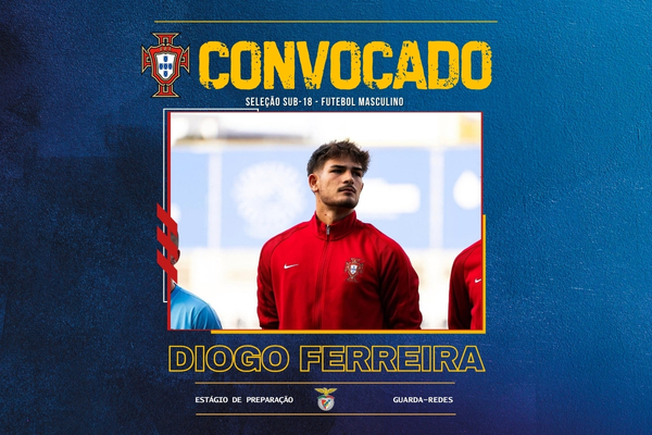 Diogo Ferreira convocado para  a Seleção Nacional Sub-18