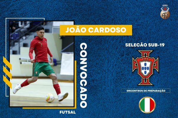 João Cardoso convocado para jogos de preparação