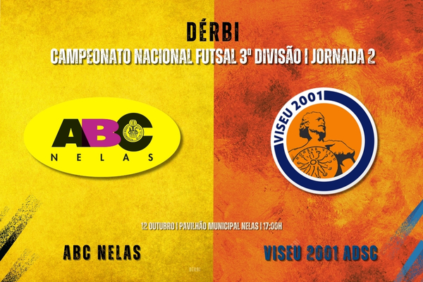 Dérbi Viseense a contar para a III Divisão Nacional de Futsal