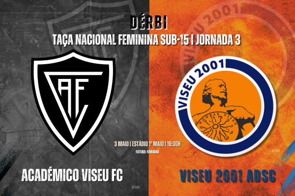 Dérbi distrital na Taça Nacional Feminina Sub15