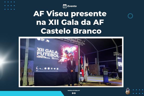 AF Viseu presente na XII Gala de Castelo Branco