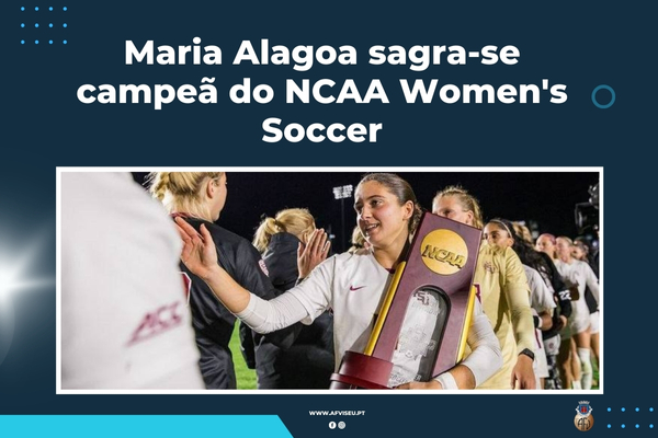 Maria Alagoa sagra-se campeã do NCAA Women's Soccer