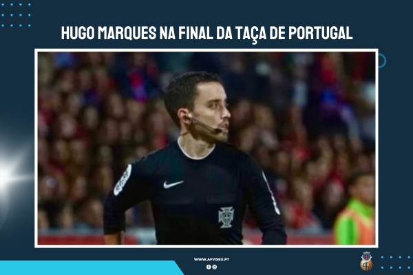 Hugo Marques na Final da Taça de Portugal