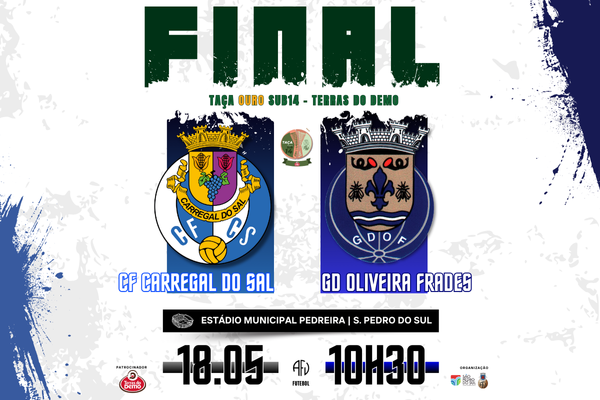 Final da Taça Ouro Sub-14 - Terras do Demo é este domingo
