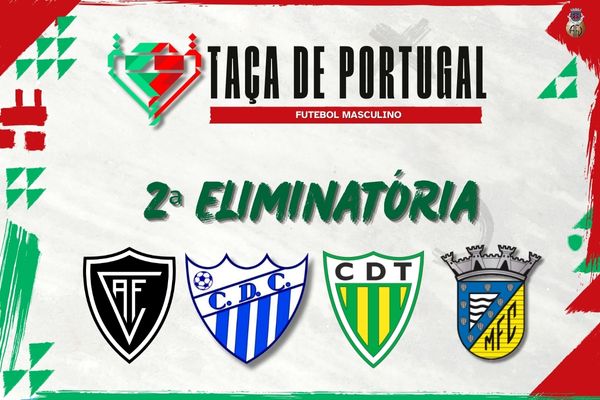 2ª eliminatória da Taça de Portugal é este fim de semana