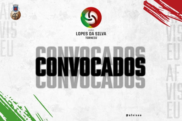 Convocatória da Seleção Distrital Sub-14 Futebol Masculino para o Torneio Lopes da Silva