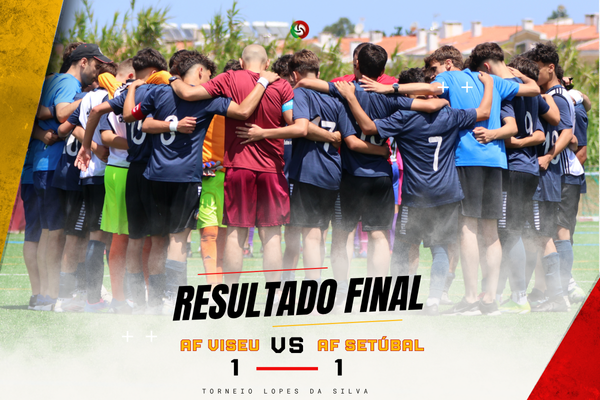 Empate na estreia da Seleção de Viseu no Torneio Lopes da Silva