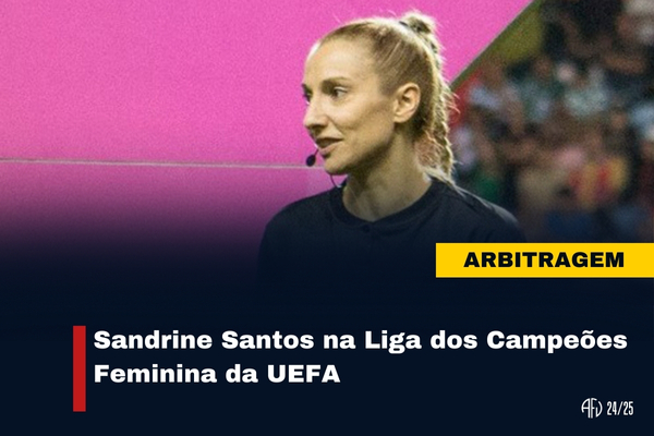 Sandrine Santos na Liga dos Campeões Feminina da UEFA