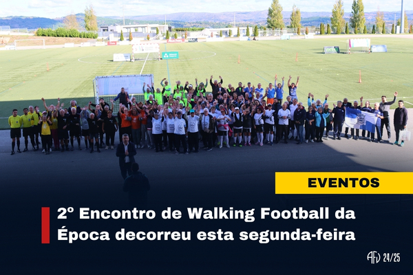 2º Encontro de Walking Football da Época decorreu esta segunda-feira