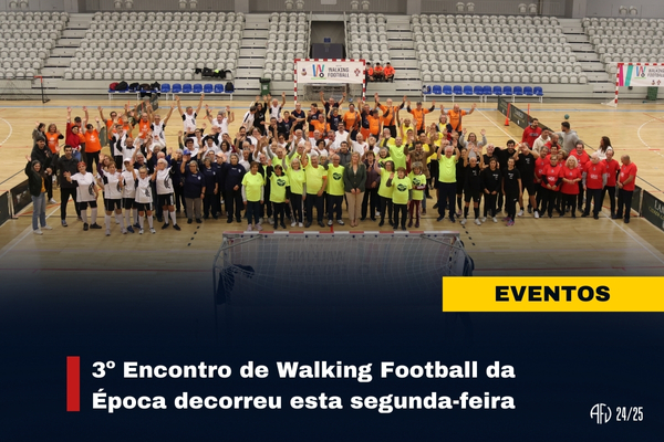 Lamego acolheu 3º Encontro Distrital de Walking Football da época 24/25