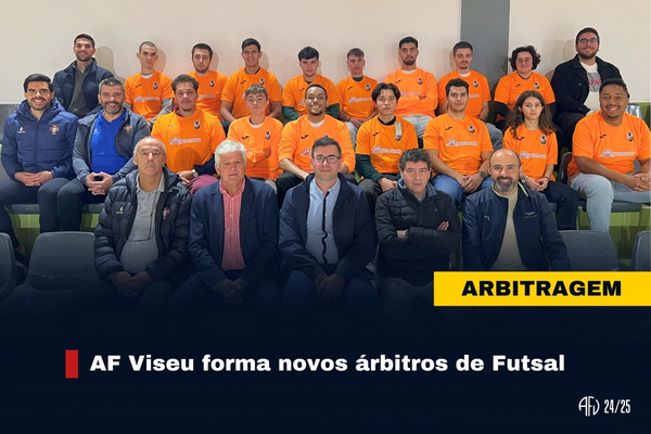 AF Viseu forma novos árbitros de Futsal