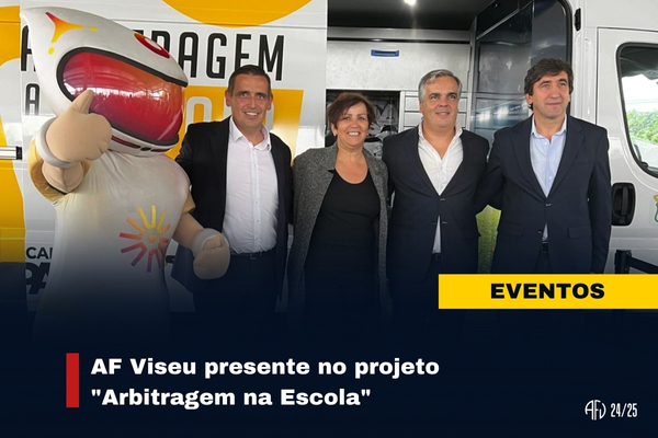 AF Viseu presente no projeto "Arbitragem na Escola"