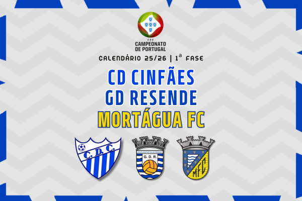 Conhecido o calendário do Campeonato de Portugal 25/26
