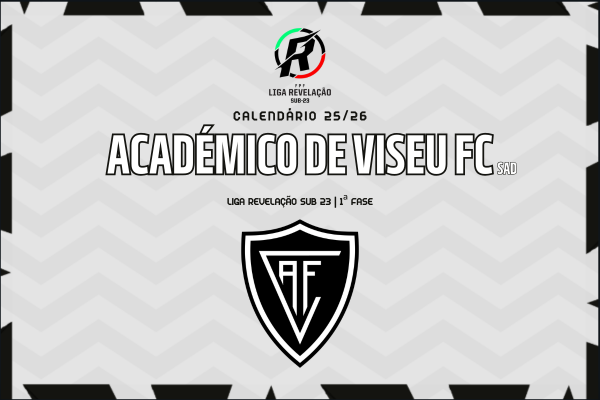 Defenido alinhamento para a 1ª Fase da Liga Revelação