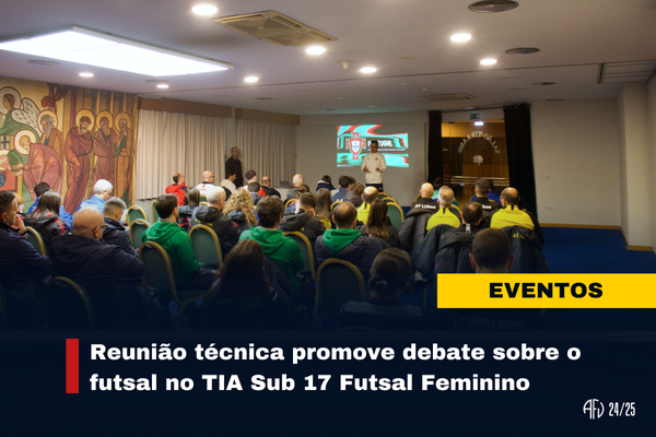 Reunião técnica promove debate sobre o futsal