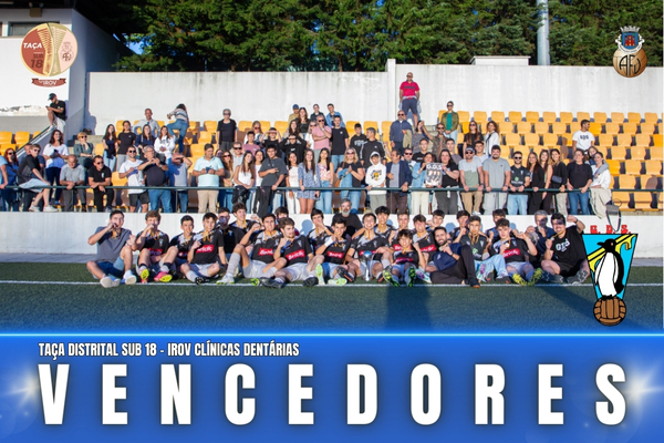 GD Santacombadense vence Taça Distrital Sub-18 IROV Clínicas Dentárias