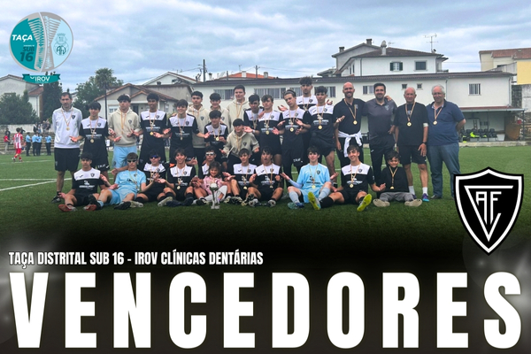 Académico de Viseu FC vence Taça Distrital Sub-16 IROV Clínicas Dentárias