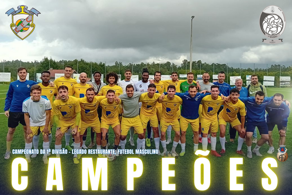 Carvalhais FC é o Campeão Distrital da 1ª Divisão - LEGADO RESTAURANTE