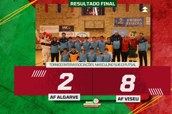 Seleção Distrital estreia-se em casa com vitória expressiva frente à AF Algarve