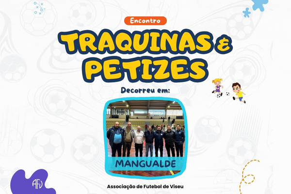 Encontro de Traquinas e Petizes em Futsal decorreu em Mangualde