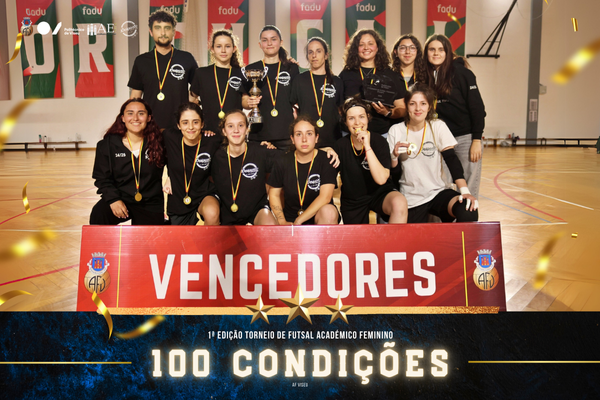 1ª Edição do Futsal Académico consagra as “100 Condições” como campeãs
