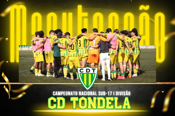 CD Tondela garante manutenção no Campeonato Nacional Sub-17 I Divisão