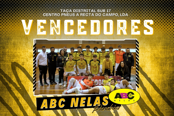 ABC Nelas conquista a Taça Distrital Sub-17